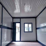 Prefabricated foldable container house