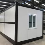 Prefabricated foldable container house